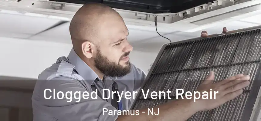 Clogged Dryer Vent Repair Paramus - NJ